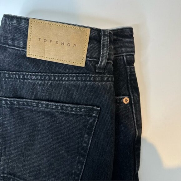 NWT TopShop black denim skirt - Picture 10 of 10